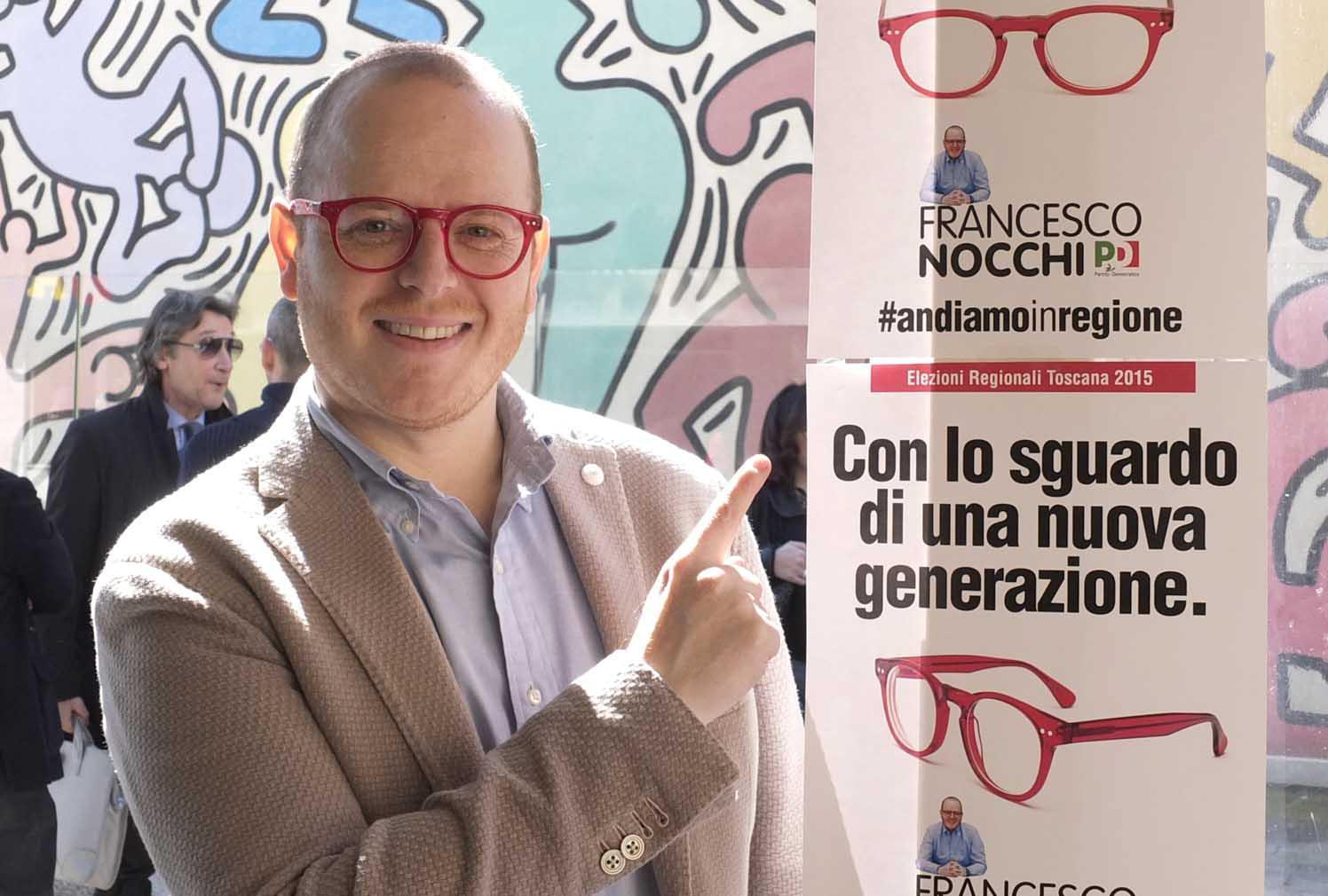 Il segretario provinciale del Pd, Francesco Nocchi