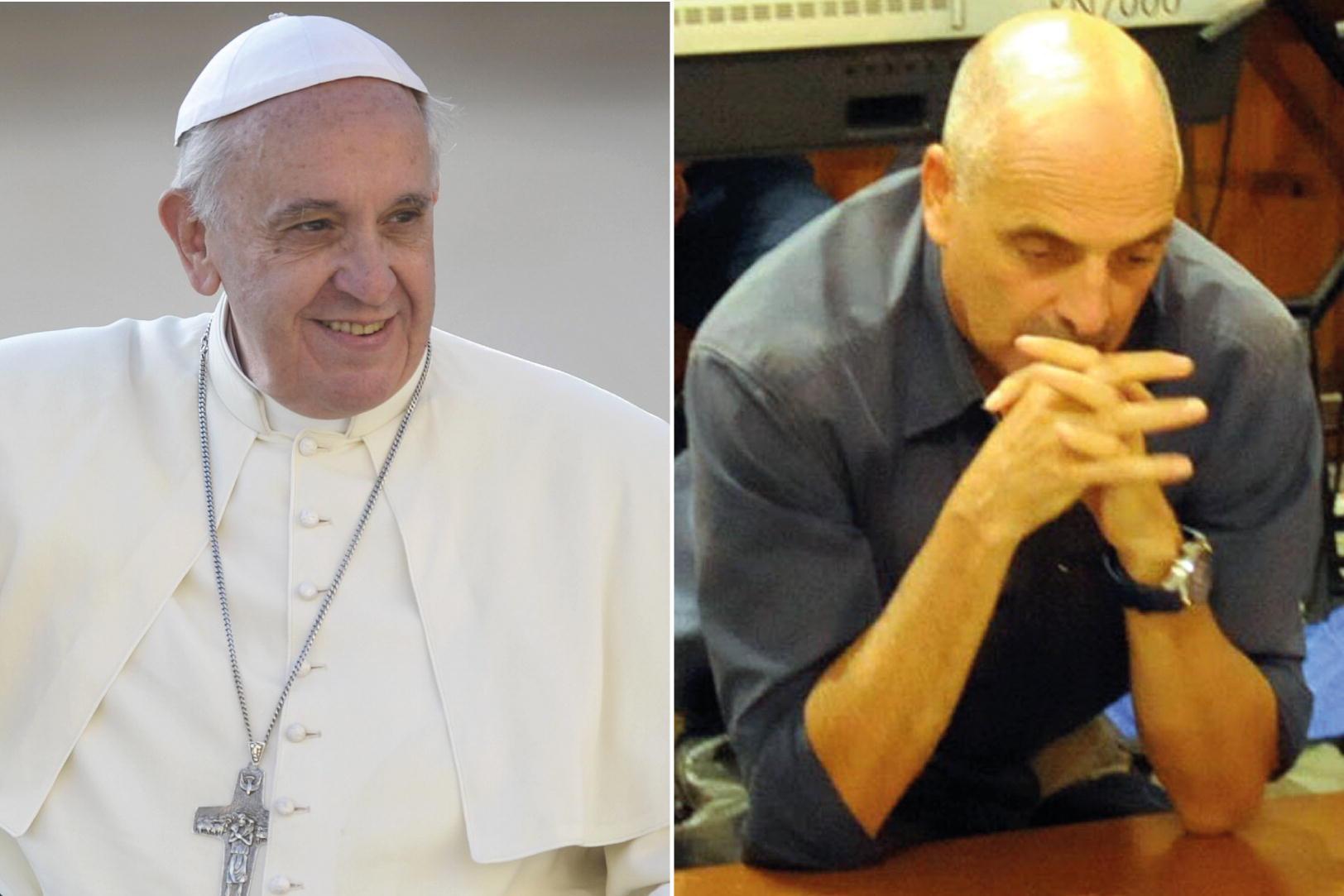 Papa Francesco e Paolo Brosio