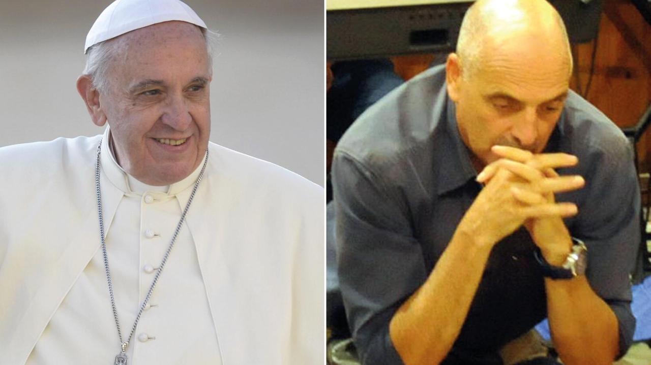 Papa Francesco e Paolo Brosio