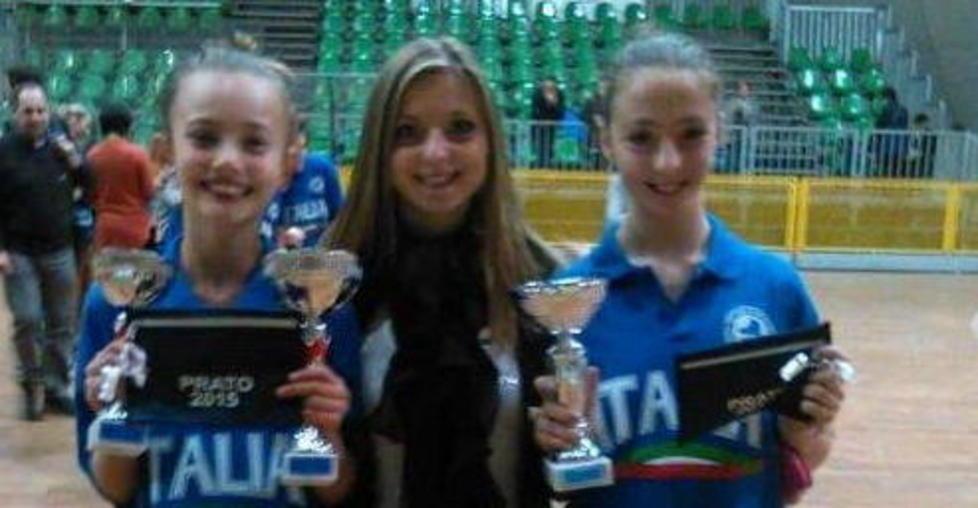 Aurora ed Elisa, apoteosi azzurra al Trofeo internazionale Uisp