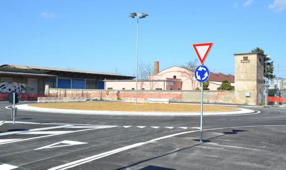 Via delle Sorgenti, ecco la nuova rotatoria