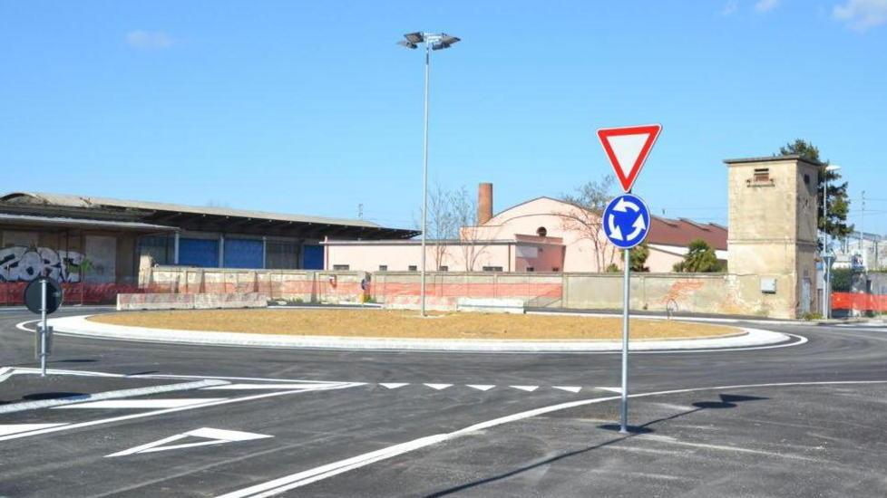 Via delle Sorgenti, ecco la nuova rotatoria