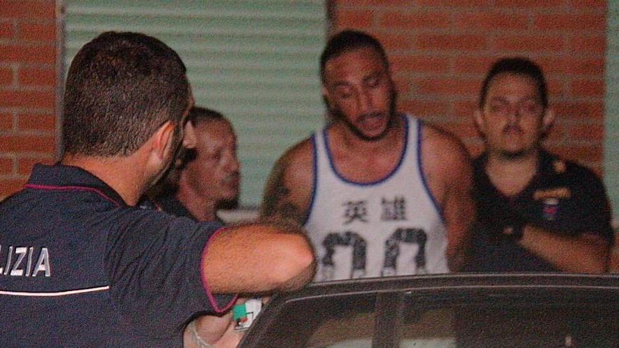 Mohcine Sadaoui, 33 anni, al momento dell'arresto