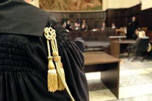 Un'aula di tribunale (foto d'archivio)