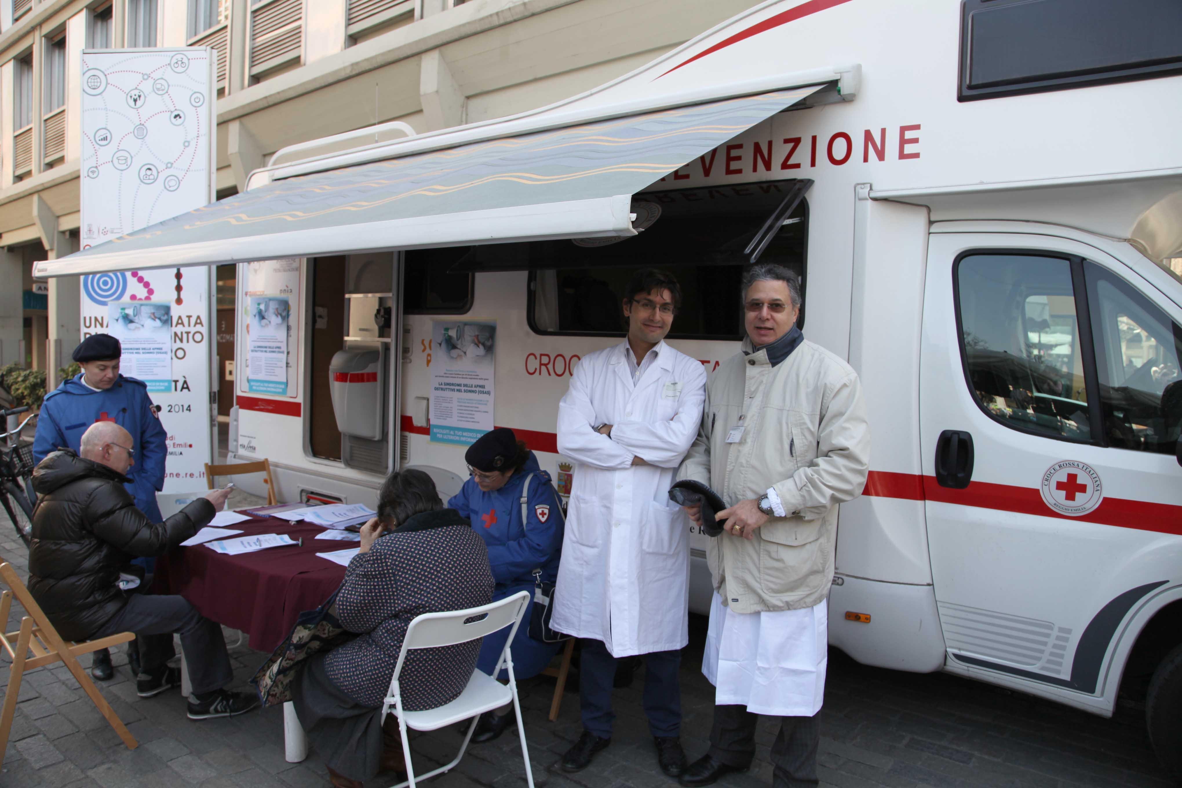 Le associazioni di volontariato in piazza Prampolini