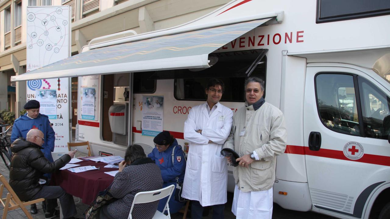 Le associazioni di volontariato in piazza Prampolini