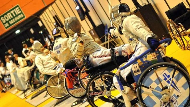 Scherma paralimpica la Coppa del Mondo a Pisa