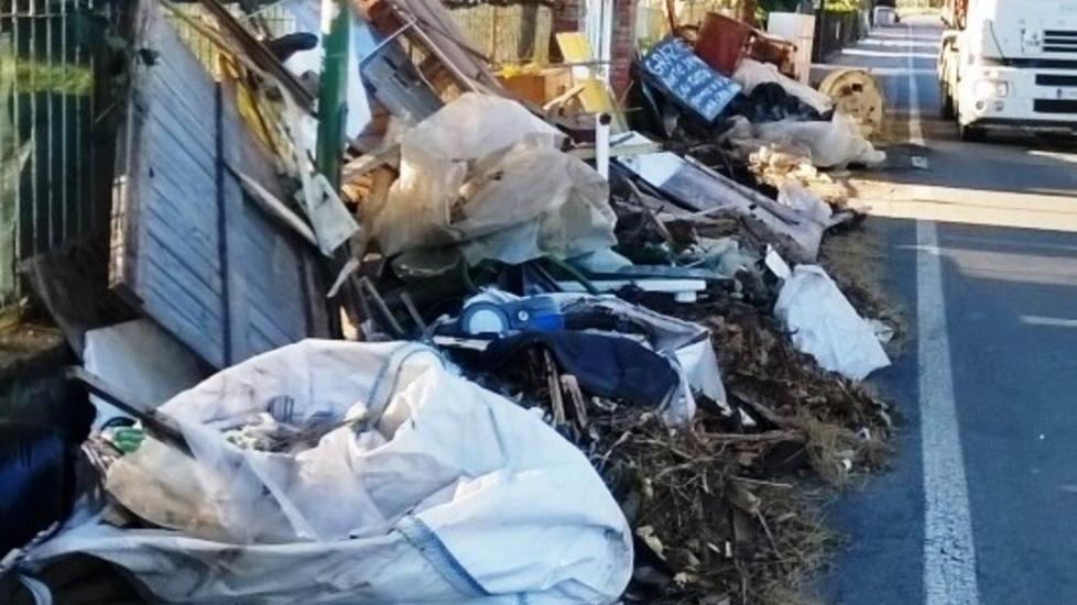 Un’enorme discarica a cielo aperto