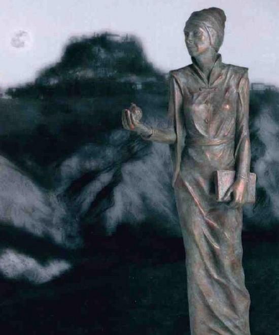 Una statua alta due metri per celebrare Matilde 