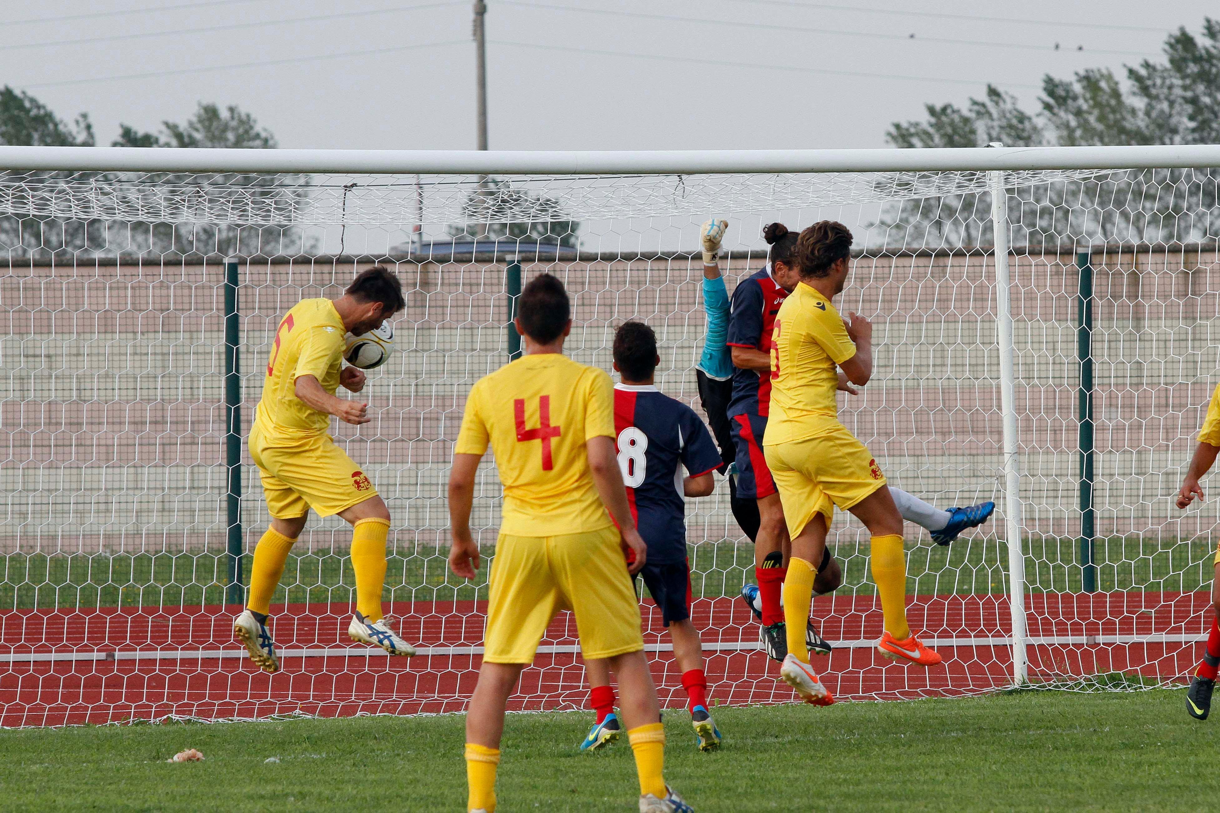 Un match del Comacchio Lidi