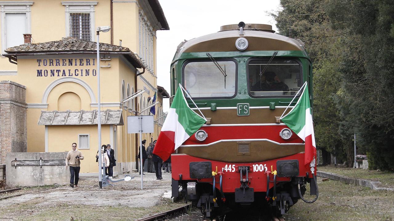 Lo storico Treno Natura della Fondazione Fs