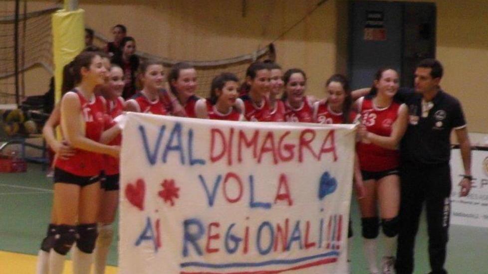 Valdimagra Volley conquista il titolo provinciale Under 14