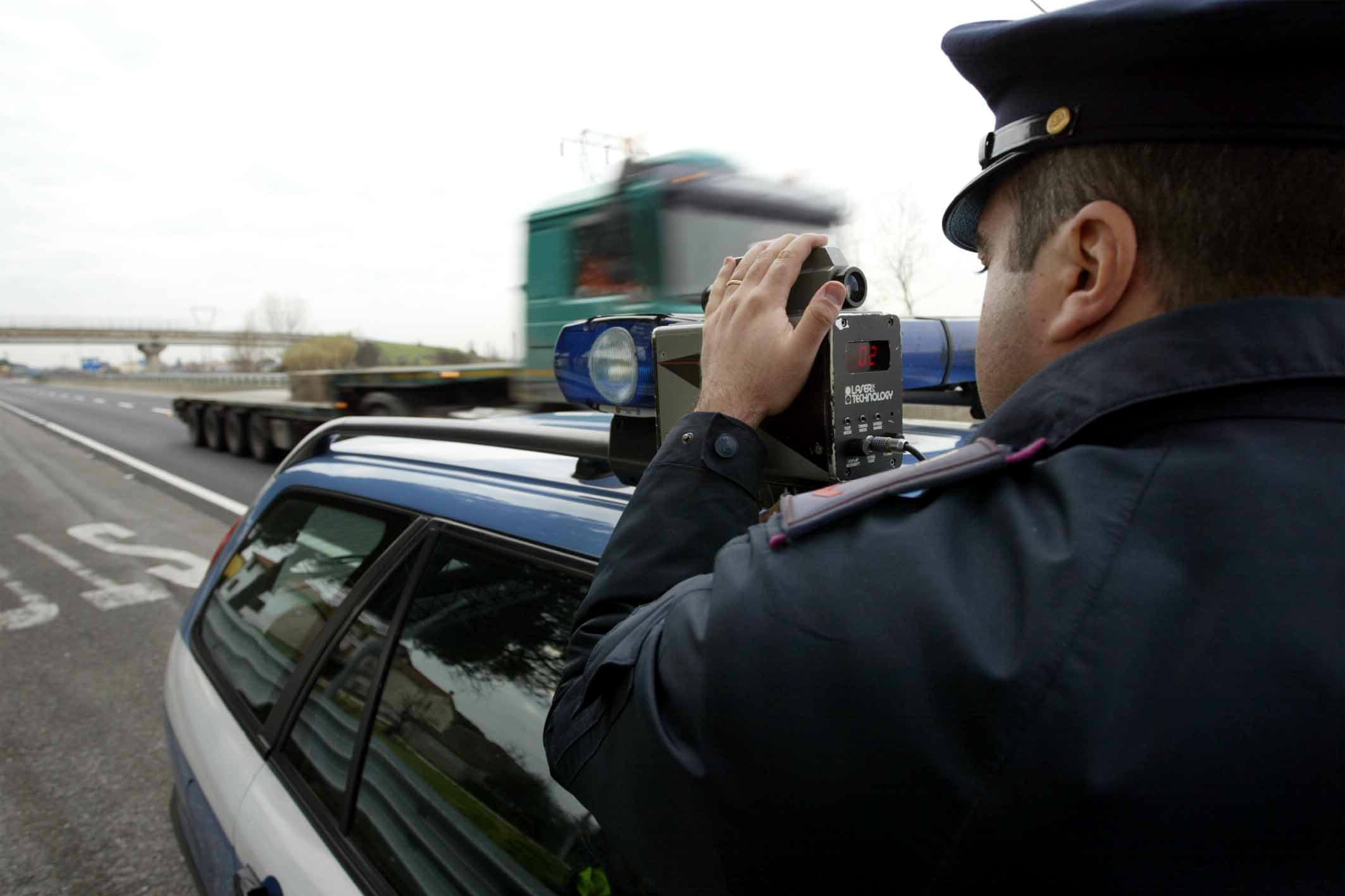 Velocità, dal 13 aprile più controlli sull’Aurelia e sulla Senese 