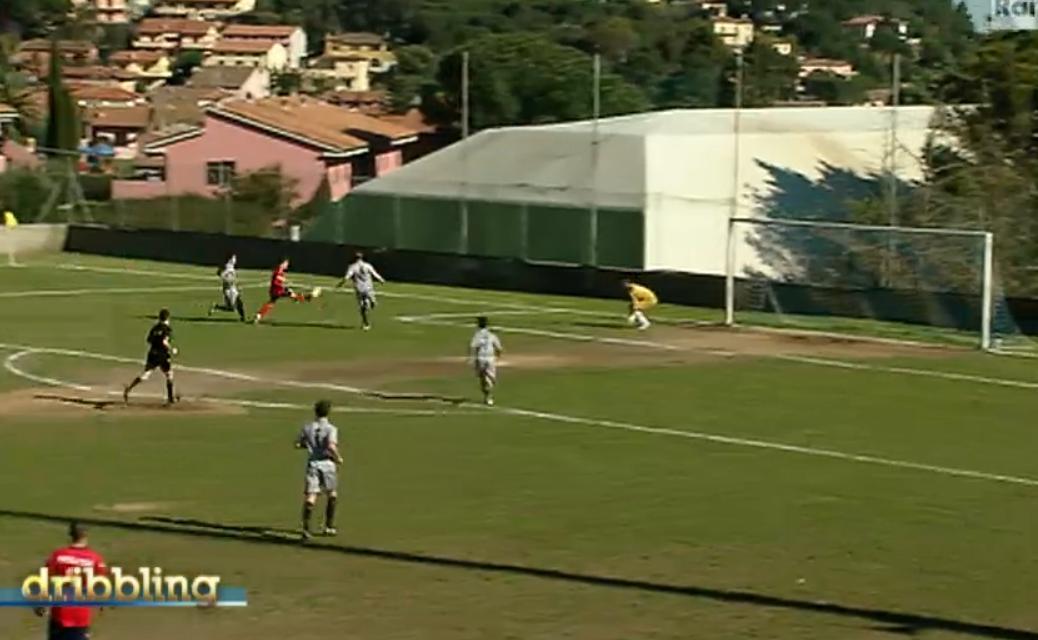 Il gol messo a segno da De Palma ripreso da Dribbling