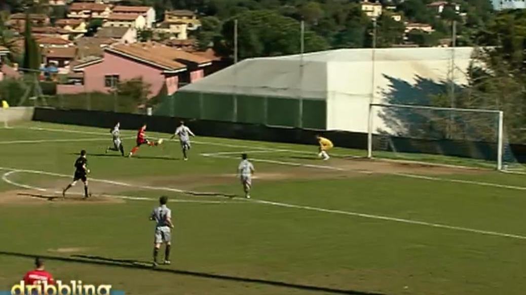Il gol messo a segno da De Palma ripreso da Dribbling