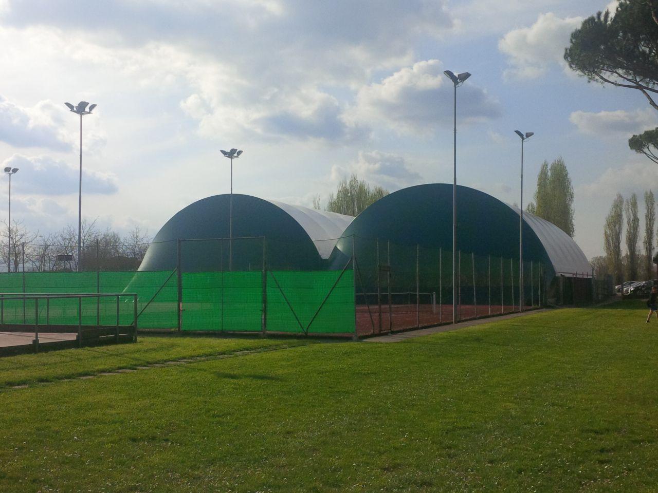 La zona sportiva dove sarà installata la nuova antenna