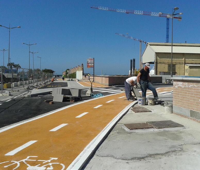 Ecco la ciclabile dal lungomare al centro 