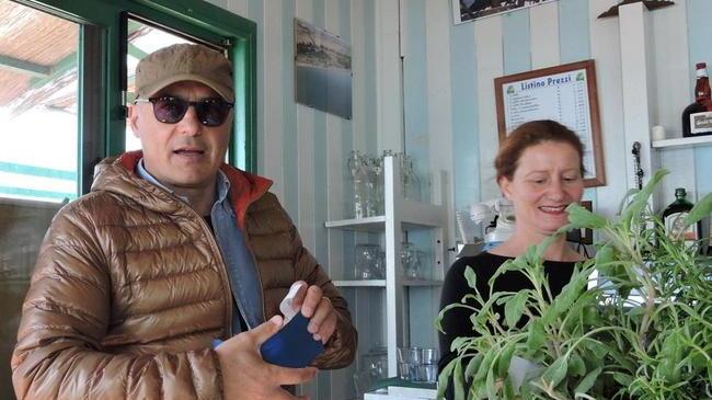 Zingaretti-Montalbano a Capalbio