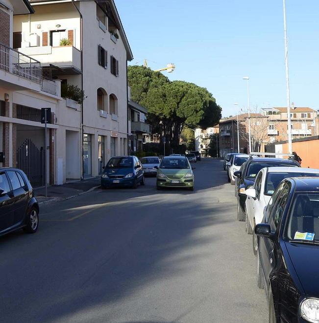 Chiuso un tratto di via Monte Cengio