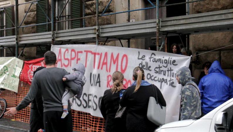 «Lasciateci per ora qui con un affitto simbolico» 