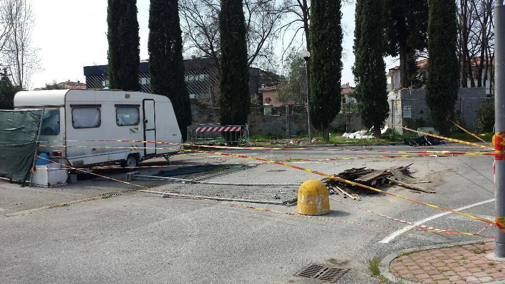 L'insediamento dei sinti