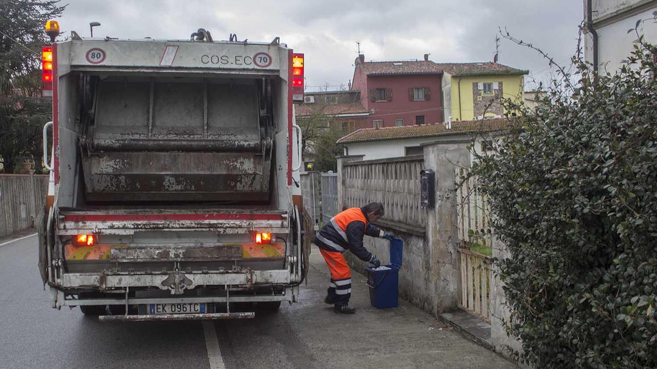 La raccolta porta a porta a Riglione