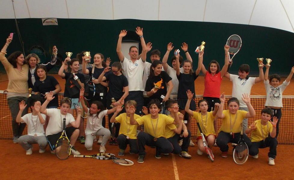 Bambini protagonisti nel “Tennistiamo” 