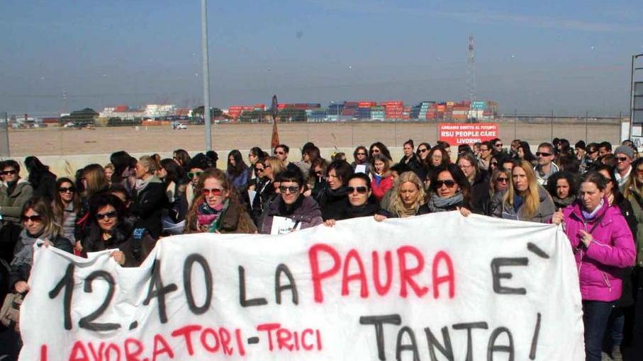 I 450 di People Care venerdì in sciopero