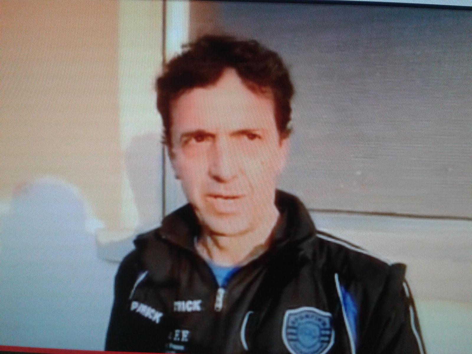 Stefano Carducci, allenatore dello Sporting Forte
