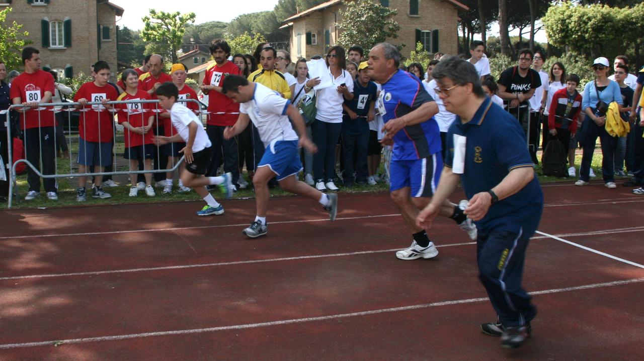 Una competizione delle Special Olimpycs