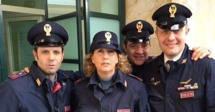 Agenti Polfer premiati a Firenze 
