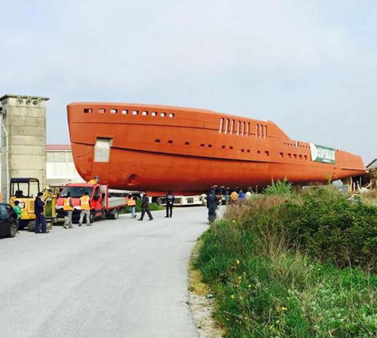 Un 67 metri da 100 milioni altro maxi yacht ai Navicelli 