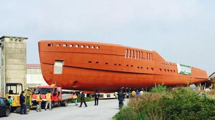 Un 67 metri da 100 milioni altro maxi yacht ai Navicelli