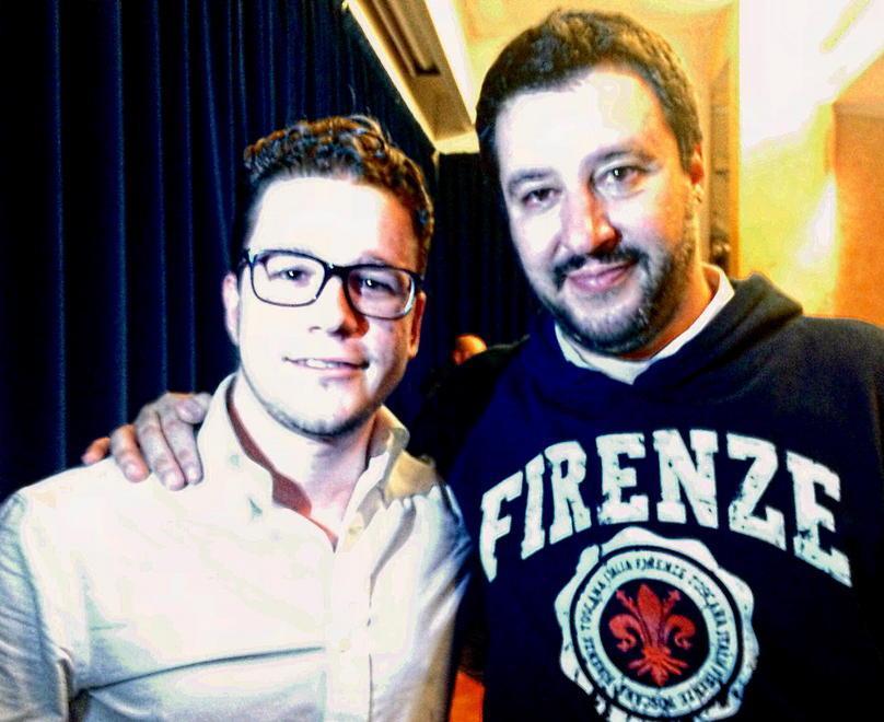 Matteo Salvini in città il 21 aprile 