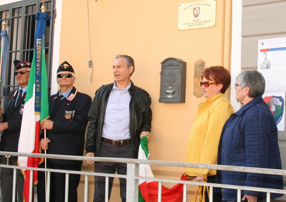 La sede Anc intitolata al carabiniere-partigiano Gennari 