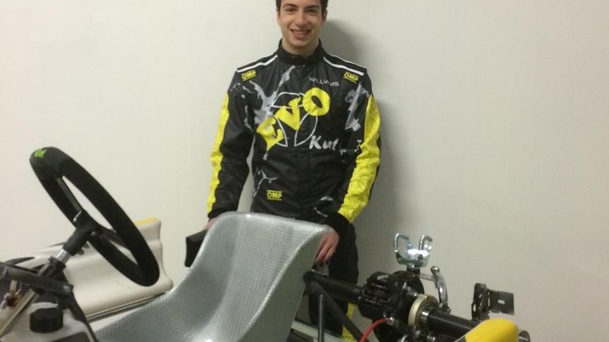 Il kartista Federico Savona è vicecampione europeo