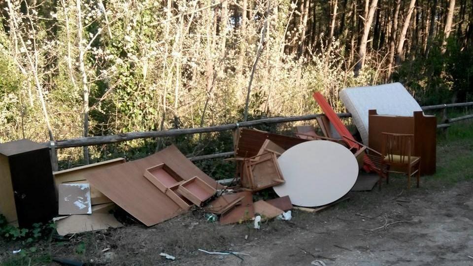Rifiuti abbandonati