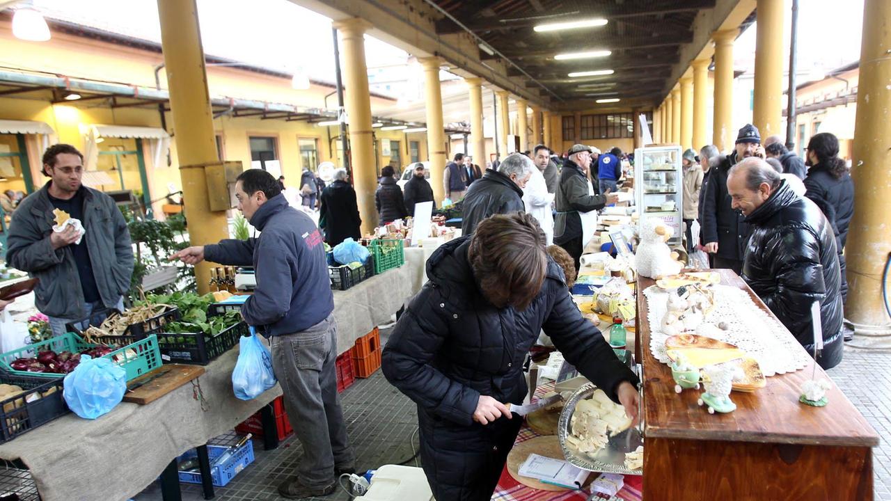 Mercato della Terra al Mercato coperto di Montecatini