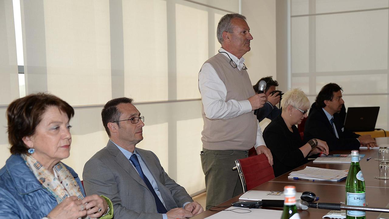 la presentazione della Serra Biancoforno Cup