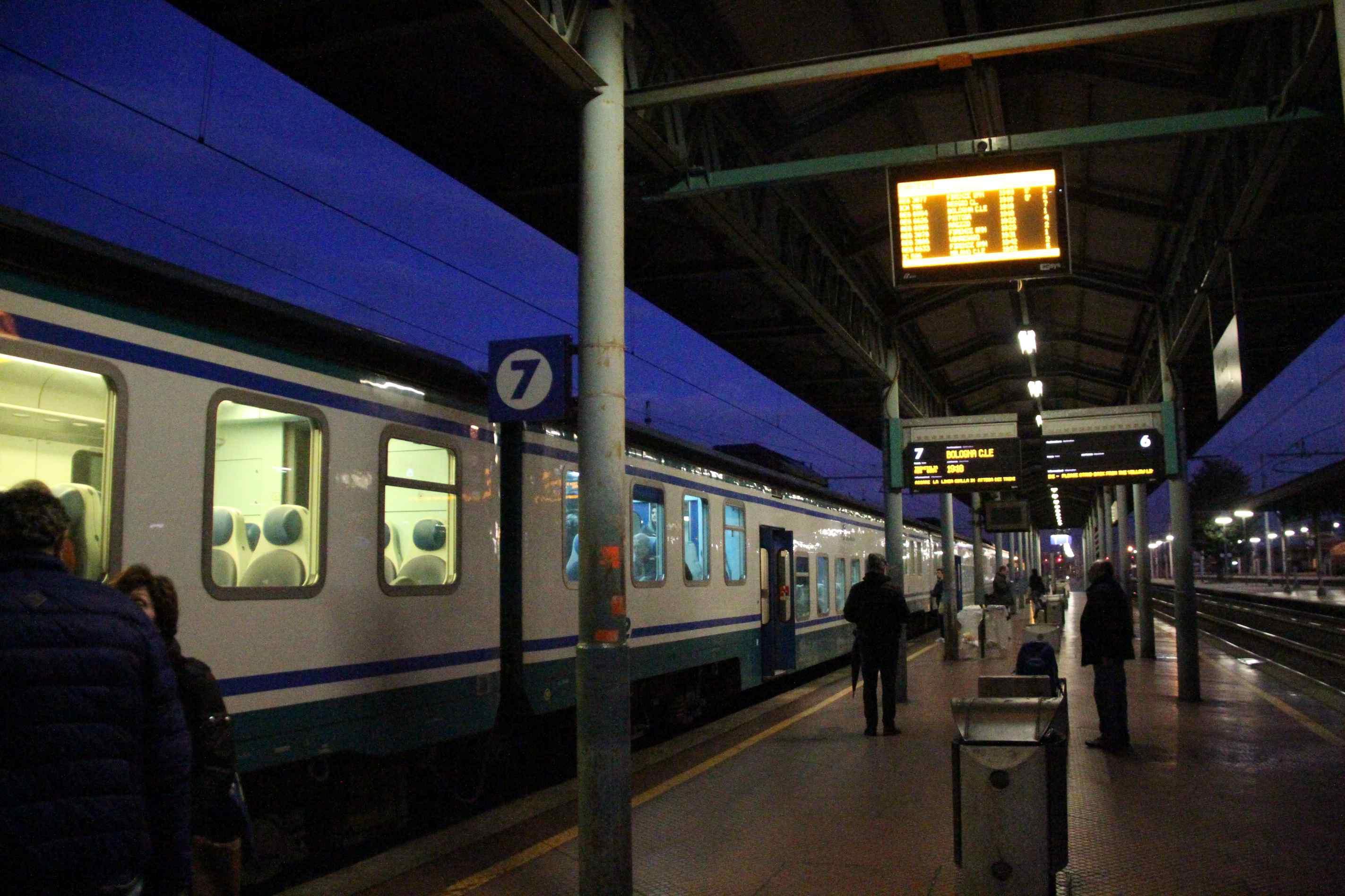 La stazione centrale di Prato