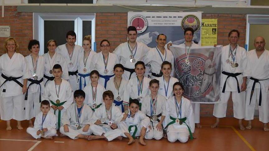 Karate, pioggia di medaglie per l’Alifaris Larciano