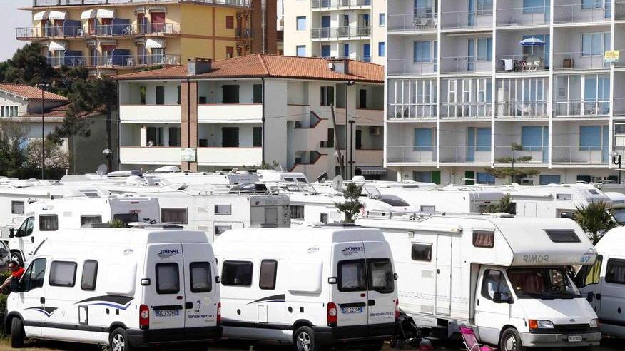 Aree di sosta per camper Definite zone specifiche