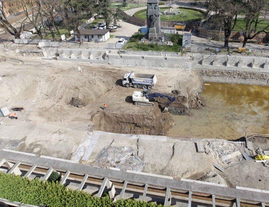 Una casa romana sotto il parcheggio 