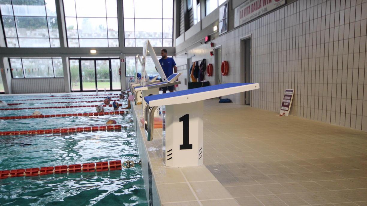 I lavori alle piscine