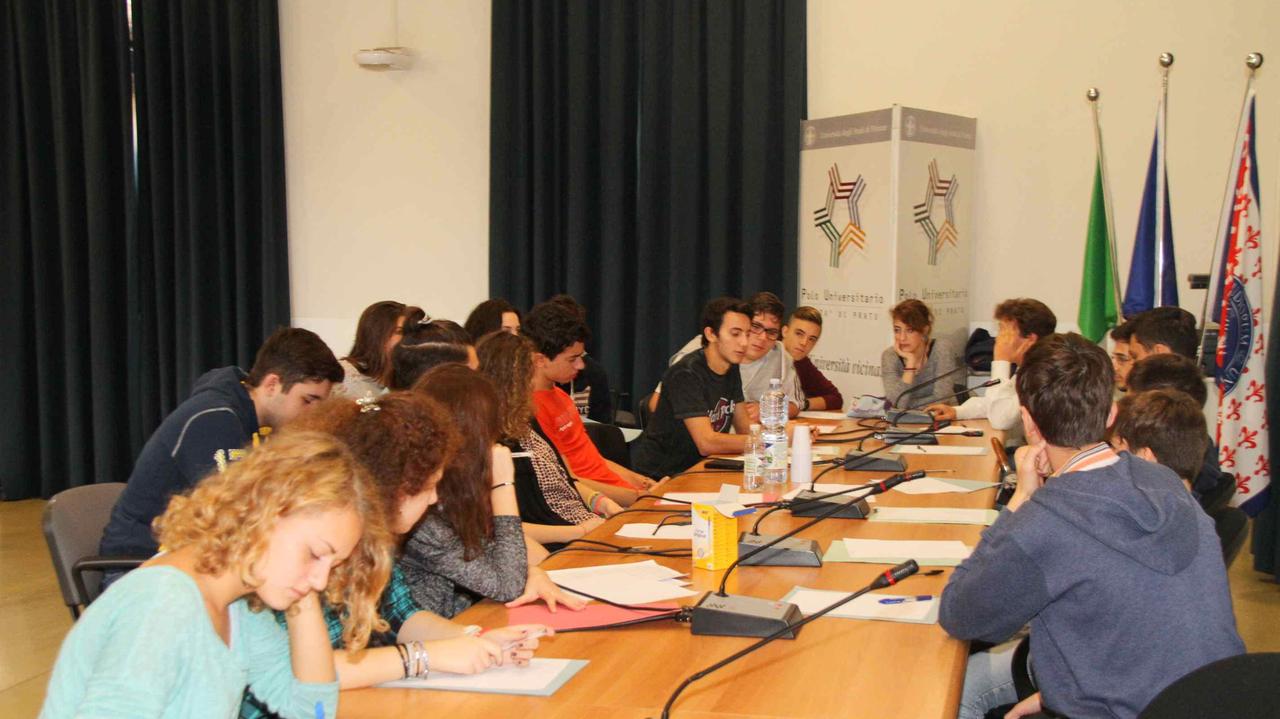 Studenti universitari al Pin di Prato