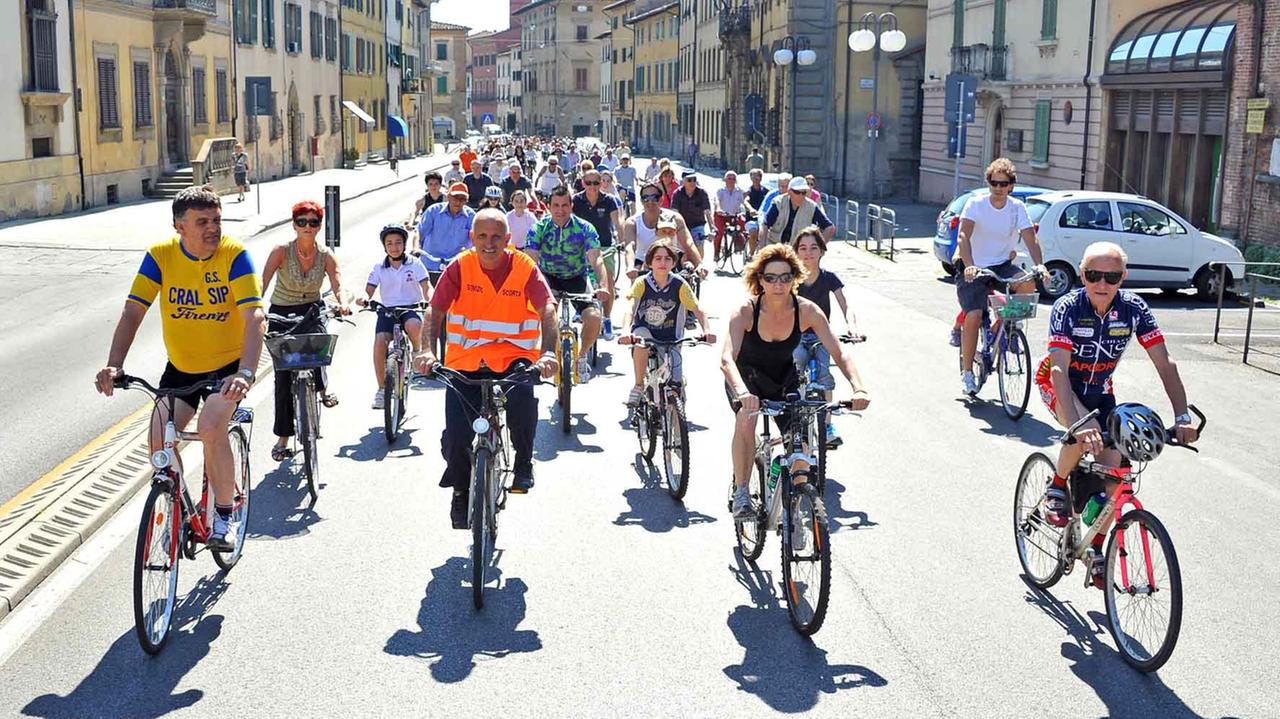 Una delle precedenti edizioni della domenica ecologica (foto Gori)