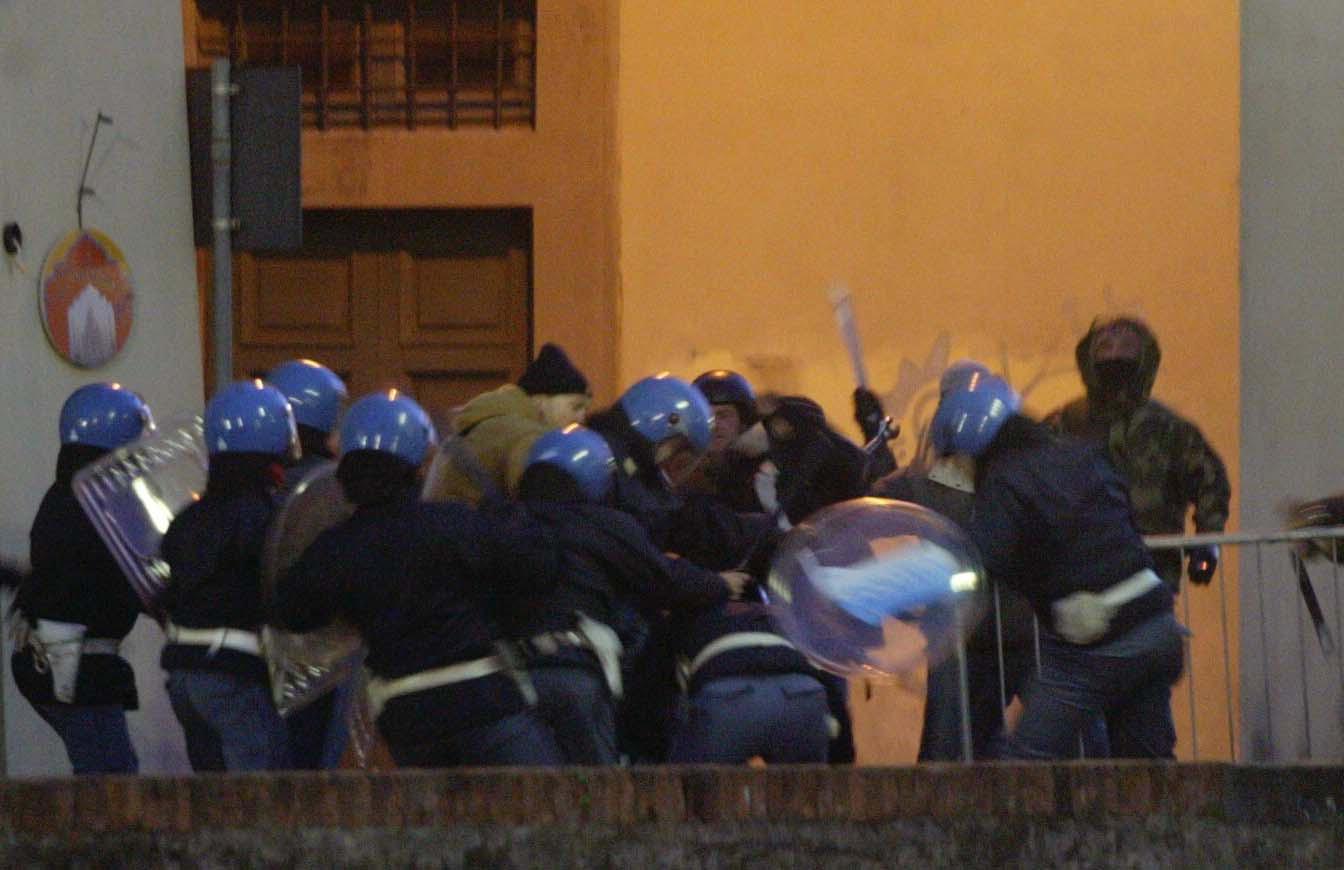 Gli scontri 