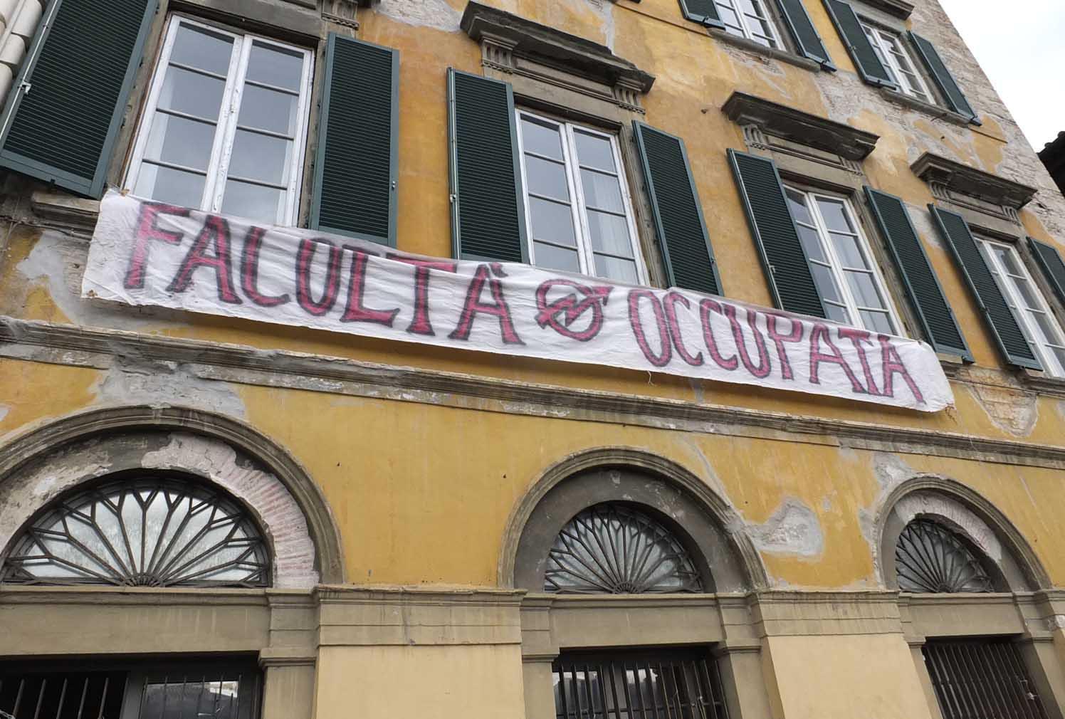 La facoltà occupata