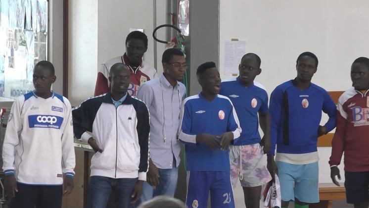 La squadra dei profughi si è imposta nella partita di Bardalone