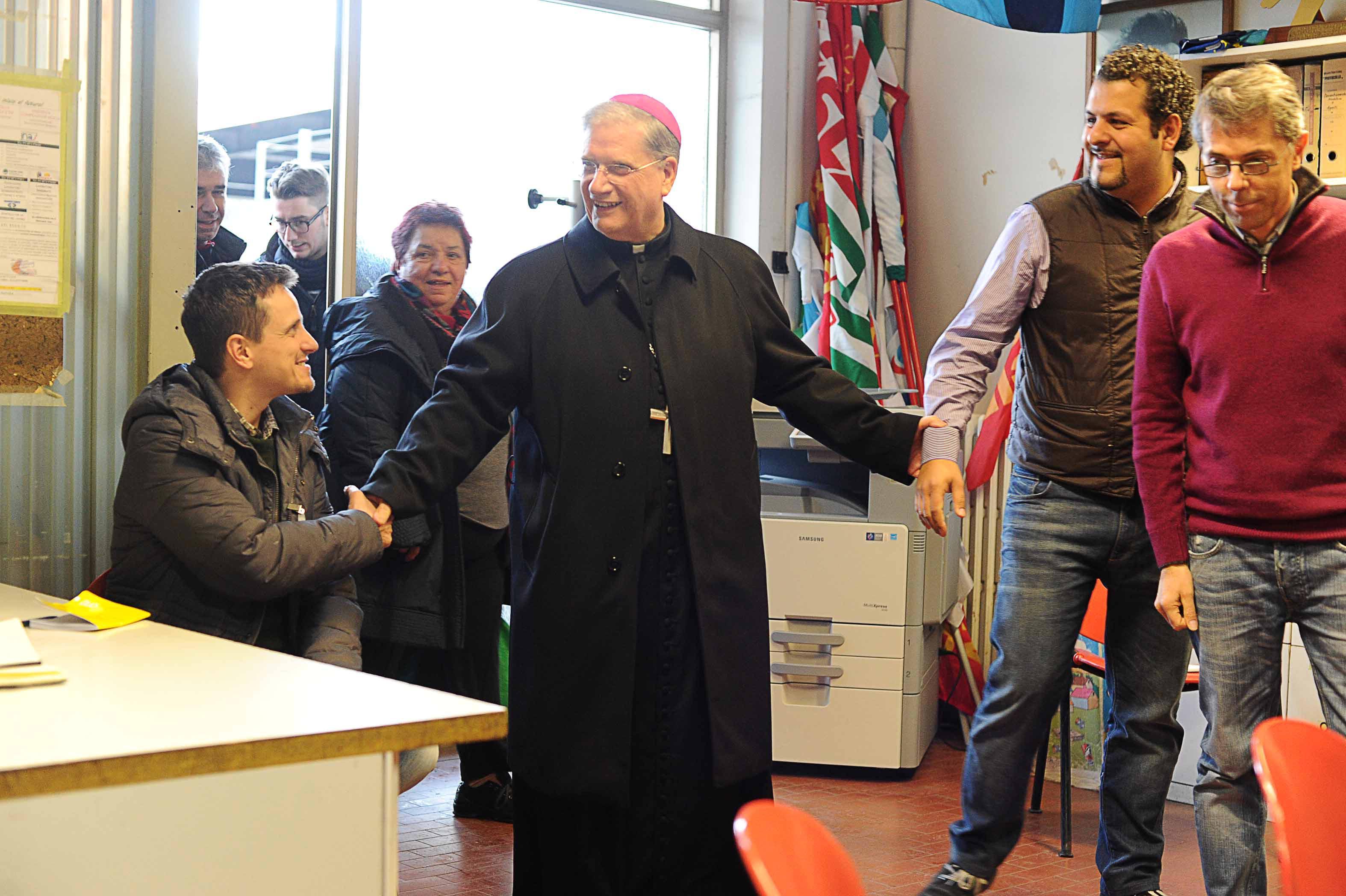 Monsignor Fausto Tardelli, vescovo di Pistoia (foto Gori)